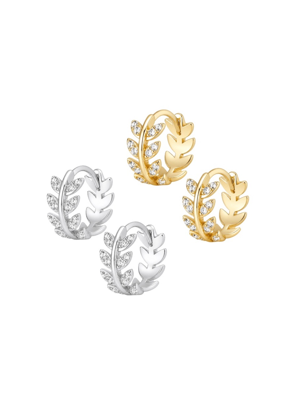 Bohomoon Lily Huggie Hoop Earrings